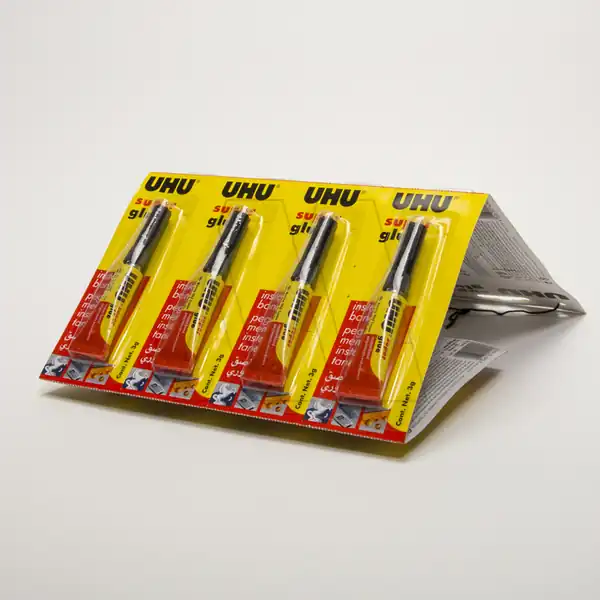 PEGAMENTO SUPER GLUE UHU 3GR X 12UN