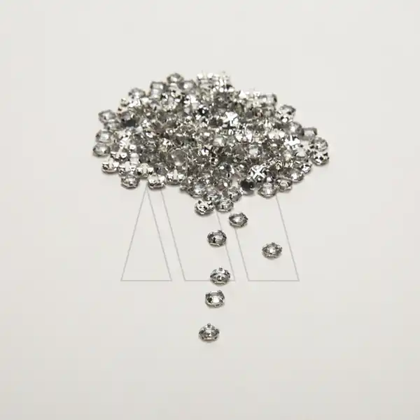 STRASS P/COSER BASE METALICA Nº16 4MM X 200UN