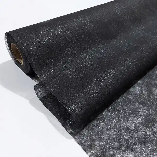 ENTRETELA FLISELINA MEDIANA P/PEGAR NEGRA 90CM X 25MTS