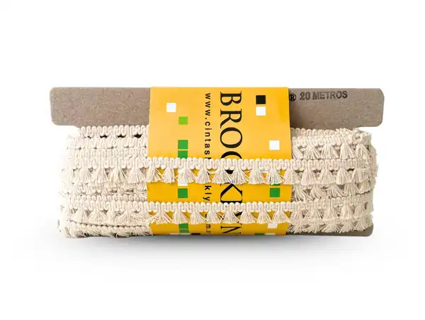  FLECO ALGODON MINI ESCOBA CRUDO X 20MTS 