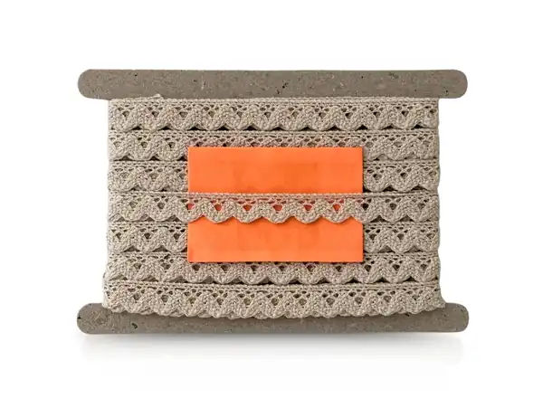  PUNTILLA ALGODON NATURAL BOLILLO 1,5CM X 10YDS 