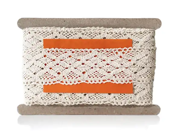  PUNTILLA ALGODON NATURAL BOLILLO 4,5CM X 10YDS 