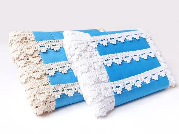PUNTILLA ALGODON BLANCO-NATURAL ST 2CM X 20MTS
