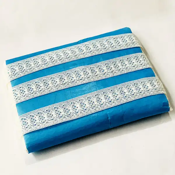 PUNTILLA ALGODON BLANCA ST 2,5CM X 20MTS