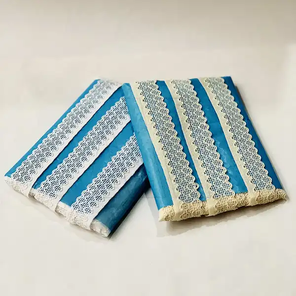 PUNTILLA ALGODON NATURAL - BLANCO 3CM X 12MTS