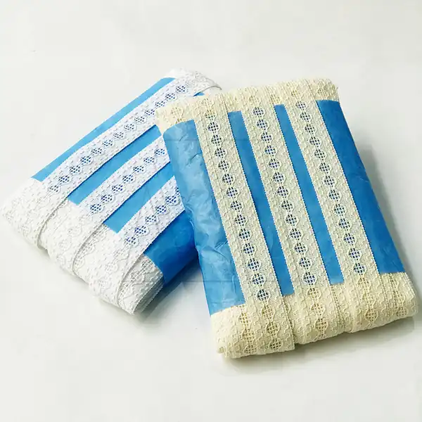 PUNTILLA ALGODON NATURAL - BLANCO ST 2CM X 20MTS