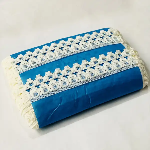 PUNTILLA ALGODON BLANCA ST 3,5CM X 12MTS