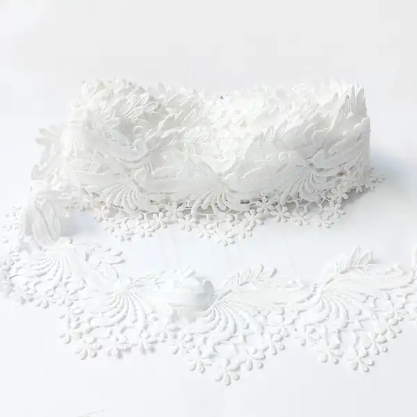 GUIPURE MILAN BLANCO 100MM X 15YDS