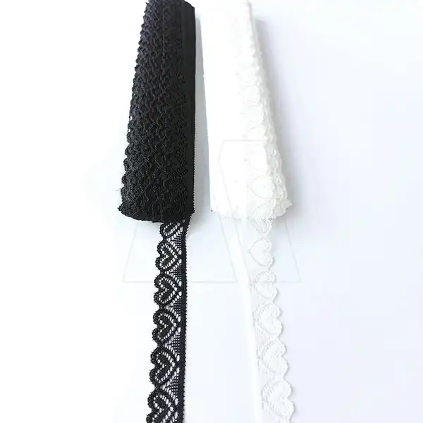 PUNTILLA DE LYCRA 1,5 CM DE ANCHO X 20 YDS