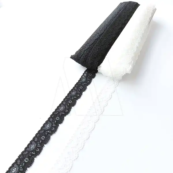 PUNTILLA DE LYCRA 2 CM DE ANCHO X 20 YDS