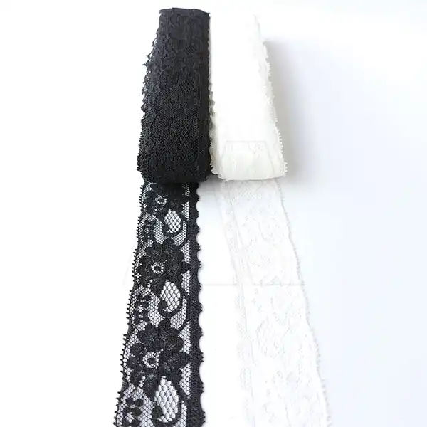 PUNTILLA DE LYCRA 3,5 CM DE ANCHO X 20 YDS