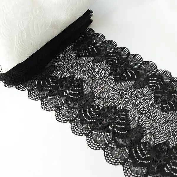 PUNTILLA DE LYCRA 18 CM DE ANCHO X 20 YDS