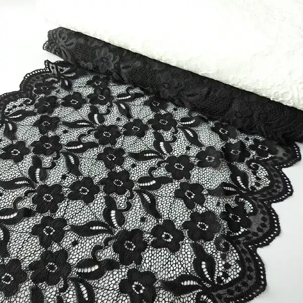 PUNTILLA DE LYCRA 40 CM DE ANCHO X 20 YDS