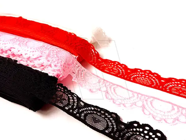 PUNTILLA DE LYCRA 3 CM DE ANCHO X 20 YDS